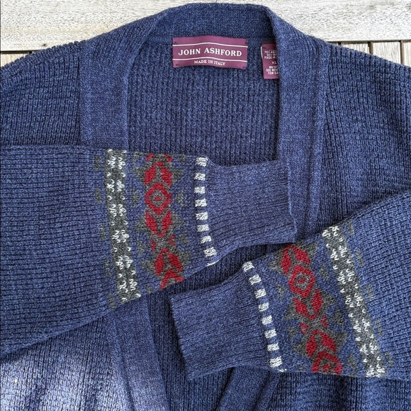 John Ashford Wool Cardigan - Picture 8 of 10